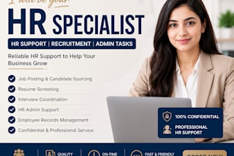 write professional job description and HR documents
