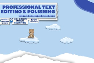 professionally rewrite and edit your ai text for clarity and flow