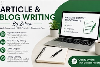 write biotechnology and healthcare articles