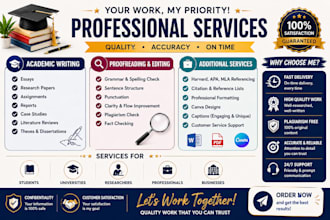 write assignments and professional reports