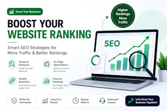 provide complete SEO services for google ranking