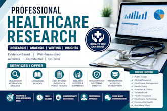 do healthcare research medical studies public health spss excel