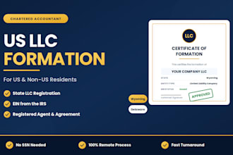register and form your US llc for resident and non US owners