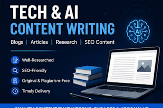 write engaging tech, ai and startup content