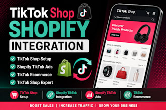setup tiktok shop shopify integration and tiktok ads, tiktok shop manager