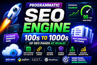 build a programmatic SEO engine that generates and ranks pages at scale