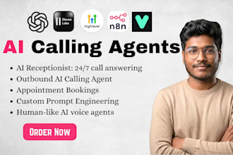 build an ai voice agent, receptionist, or caller using vapi, retell ai