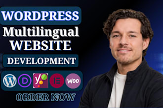 create wordpress multilingual website, wordpress seo, business website