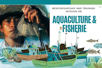 train and mentor you on how to have a profitable fishery business