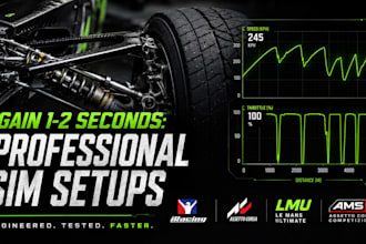 design custom sim racing liveries for iracing, assetto corsa, lmu and ams2