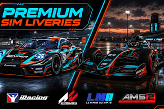 build fast custom race setup for asssetto corsa, iracing, iracing, lmu and ams2