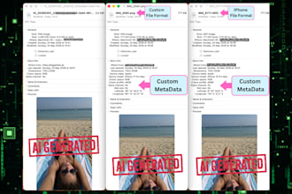 erase and rewrite image exif data, device info and geotags to fix upload errors