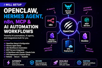 obsidian vault openclaw vps server hermes agent mcp integrate ai agent