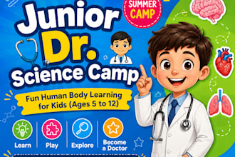 teach junior dr science camp to your kids