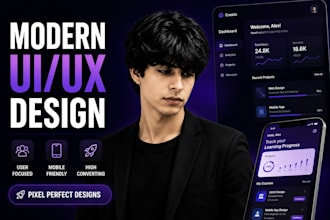 conduct UX research and do UI UX for you product