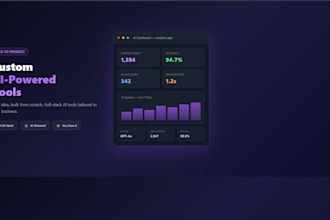 build a custom ai powered tool for your business
