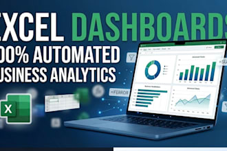 build automated excel dashboards and reports
