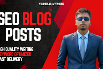 write SEO blog posts