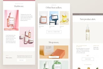 design professional responsive email marketing newsletter