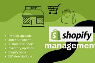 manage your shopify store