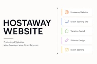 build a high converting hostaway direct booking website