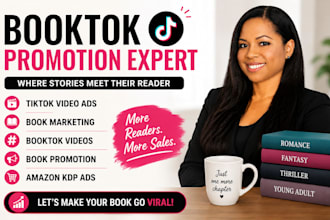 promote your book on tiktok book marketing booktok ebook sales book promotion