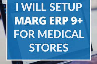 medical store billing and ledger management in marg software