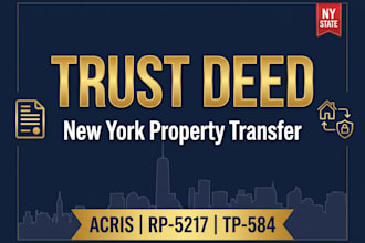prepare your new york trust deed