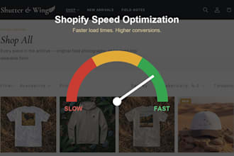 optimize your shopify store speed and conversion rate