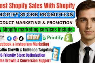 boost shopify sales with shopify marketing ecommerce marketing and promotion