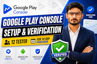 create and verify google play console developer account