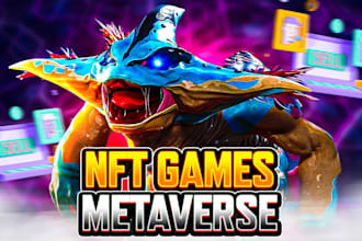 develop nft game, metaverse game, p2e game, ae VR game using unity