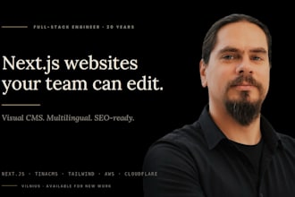 build a nextjs website with cms and multilingual support