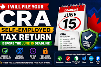 file your cra self employed tax return before the june 15 deadline