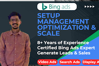 setup and manage bing ads campaign