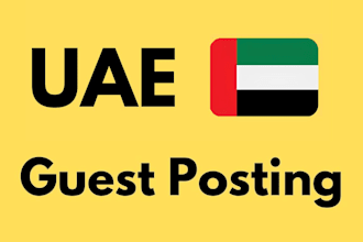 write and publish 30 dubai uae guest posts services with dofollow backlinks