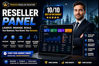 set up reseller panel strong 8k , dream 4k , trex panel ,tivione, lion ott