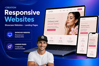 create a landing page website for your business