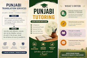 provide punjabi translation services