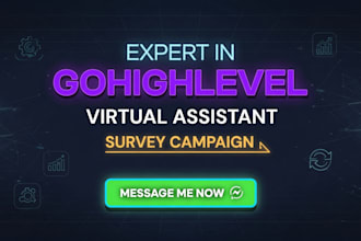 go high level survey gohighlevel virtual assistant clone gohighlevel campaign