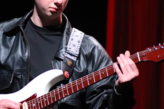 play lead or rhythm guitar on your project