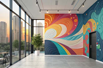 create stunning custom abstract art for your space