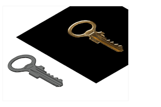 recreate your key from photo into accurate 2d and 3d autocad model