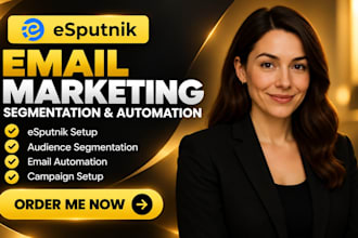 setup esputnik  email marketing esputnik segmentation esputnik email automation