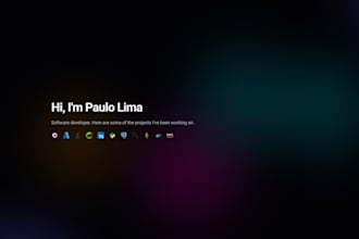 create a website for you
