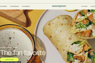 build restaurant food ordering wix business website, cafe bar menu delivery site