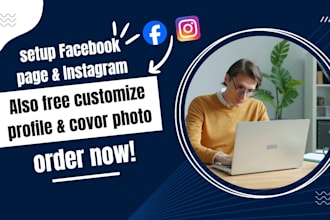 business facebook page and instagram setup service