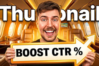design viral youtube thumbnail
