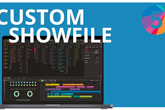 create a professional ready to use daslight5 show file