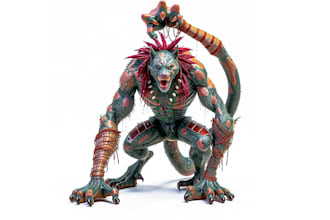 do a 3d character model for your project and printing
